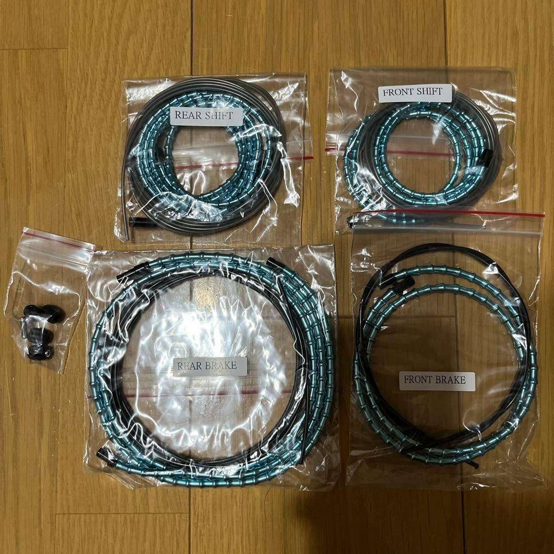 Bianchi アウターケーブル アルミリンク jagwireジャグワイヤー パーツ Bianchi jagwire Bianchi アウターケーブル アルミリンク